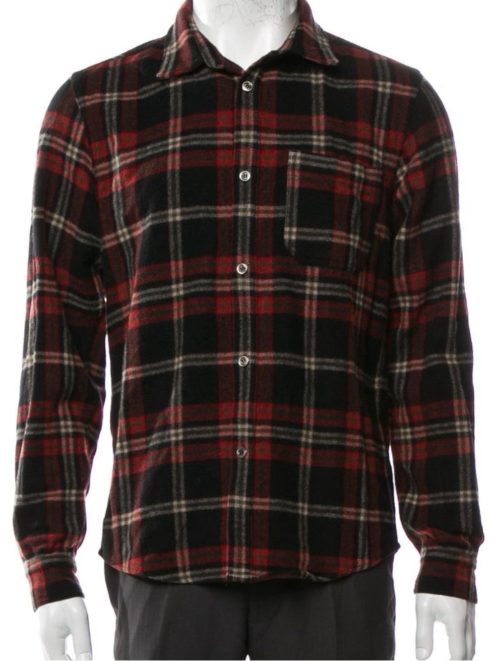 A.P.C. Men’s plaid shirt